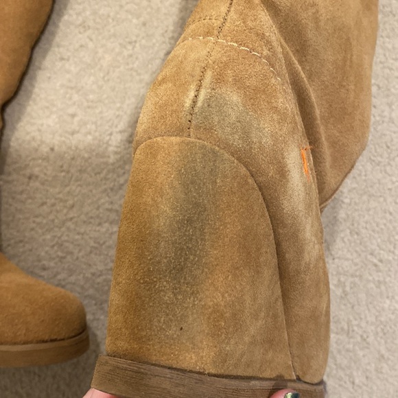 Rocket Dog 8 1/2 Camel Faux Suede & Shearling Boots - Picture 13 of 14